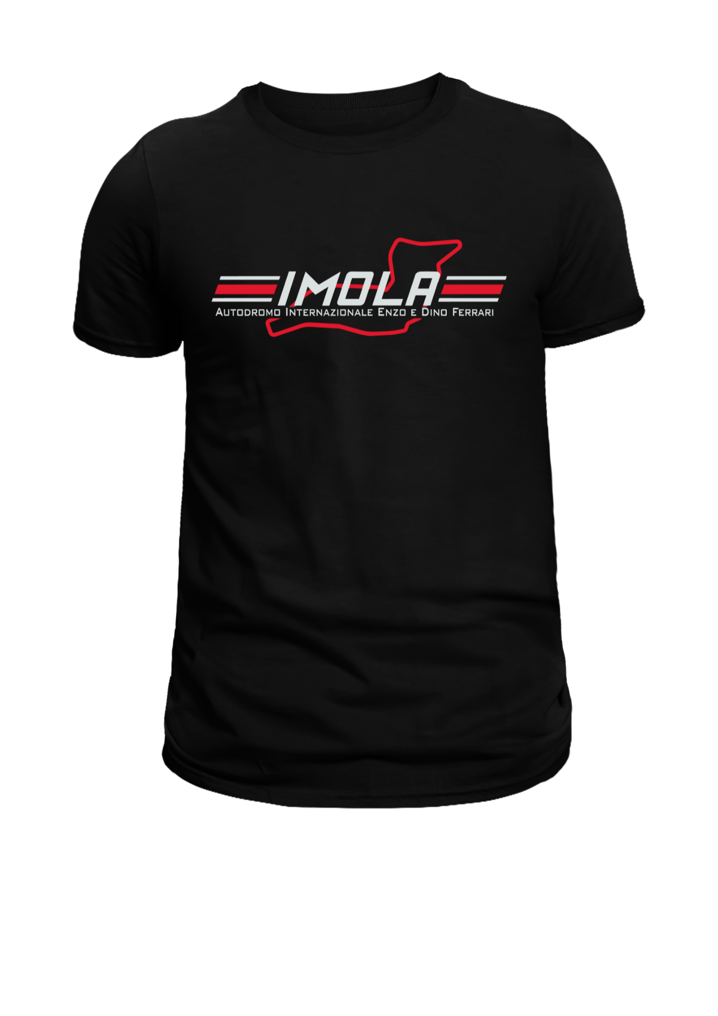 Camiseta Preta PISTA DE IMOLA