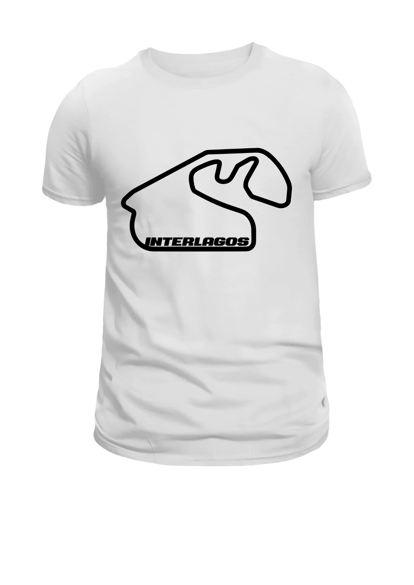 Camiseta Branca PISTA DE INTERLAGOS