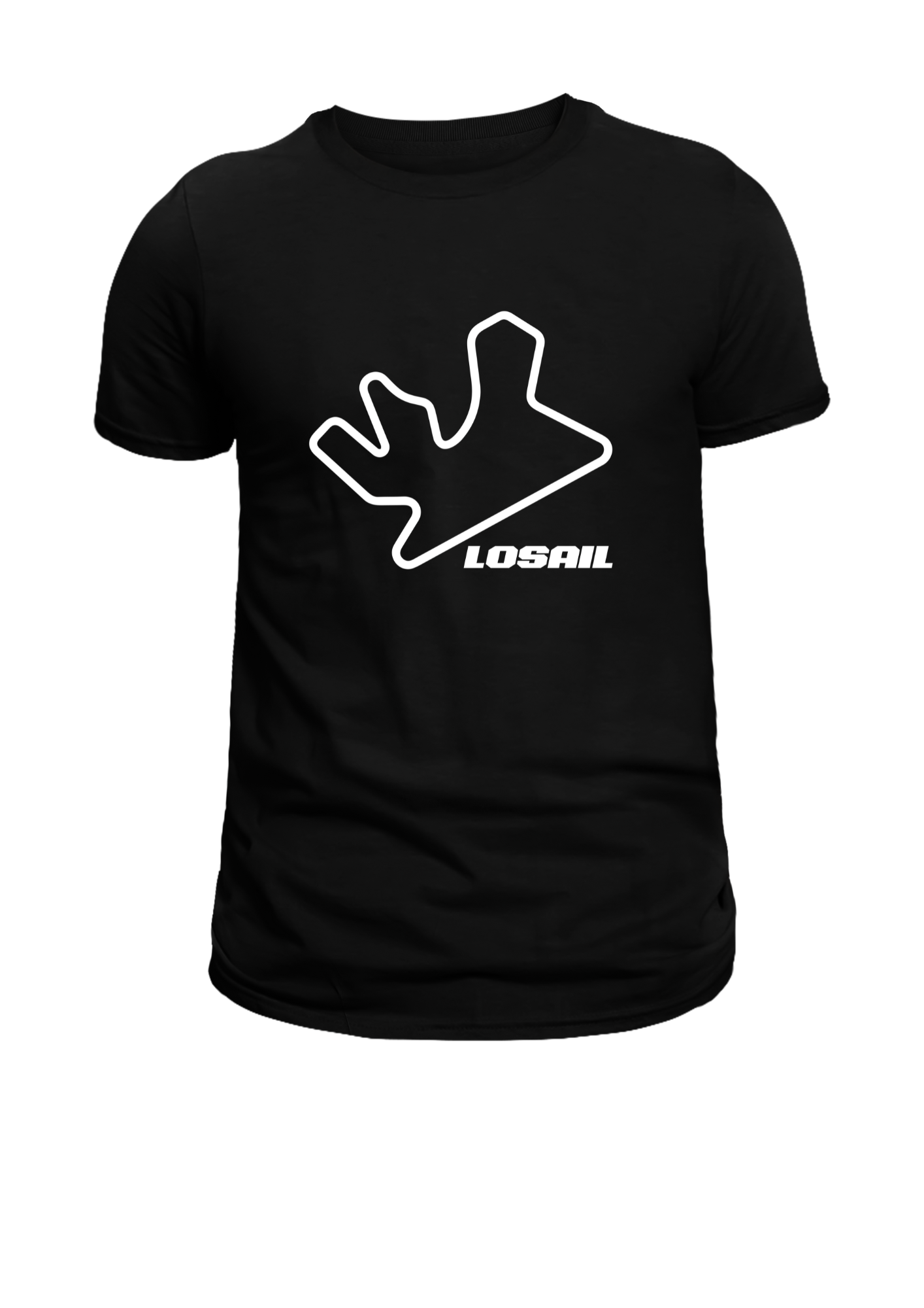 Camiseta Preta PISTA DE LOSAIL