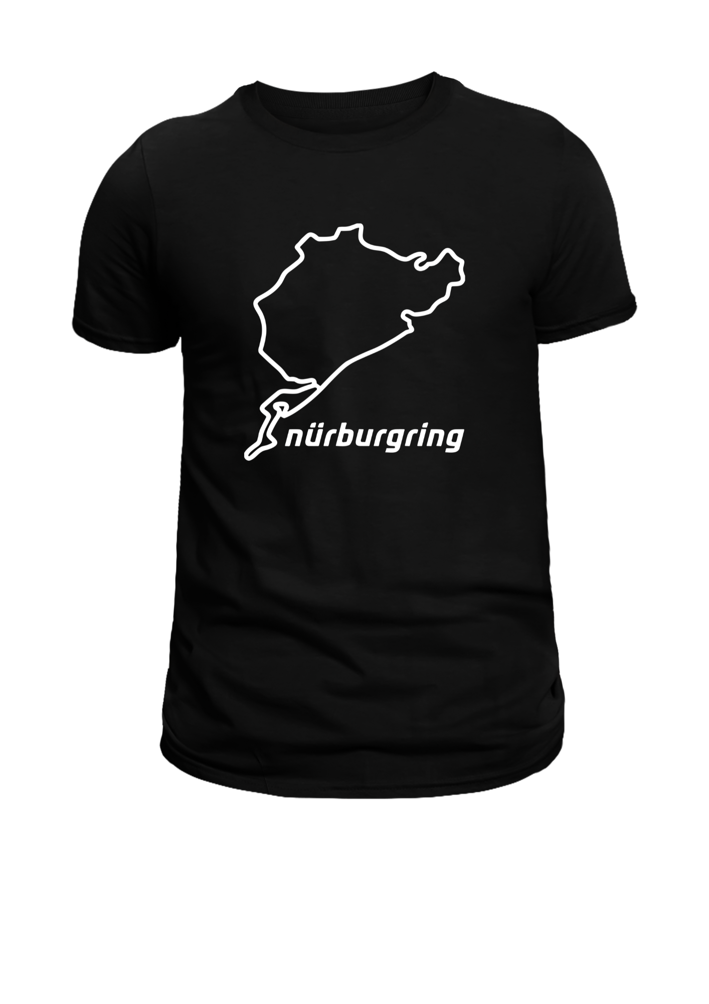 Camiseta Preta PISTA DE NÜRBURGRING