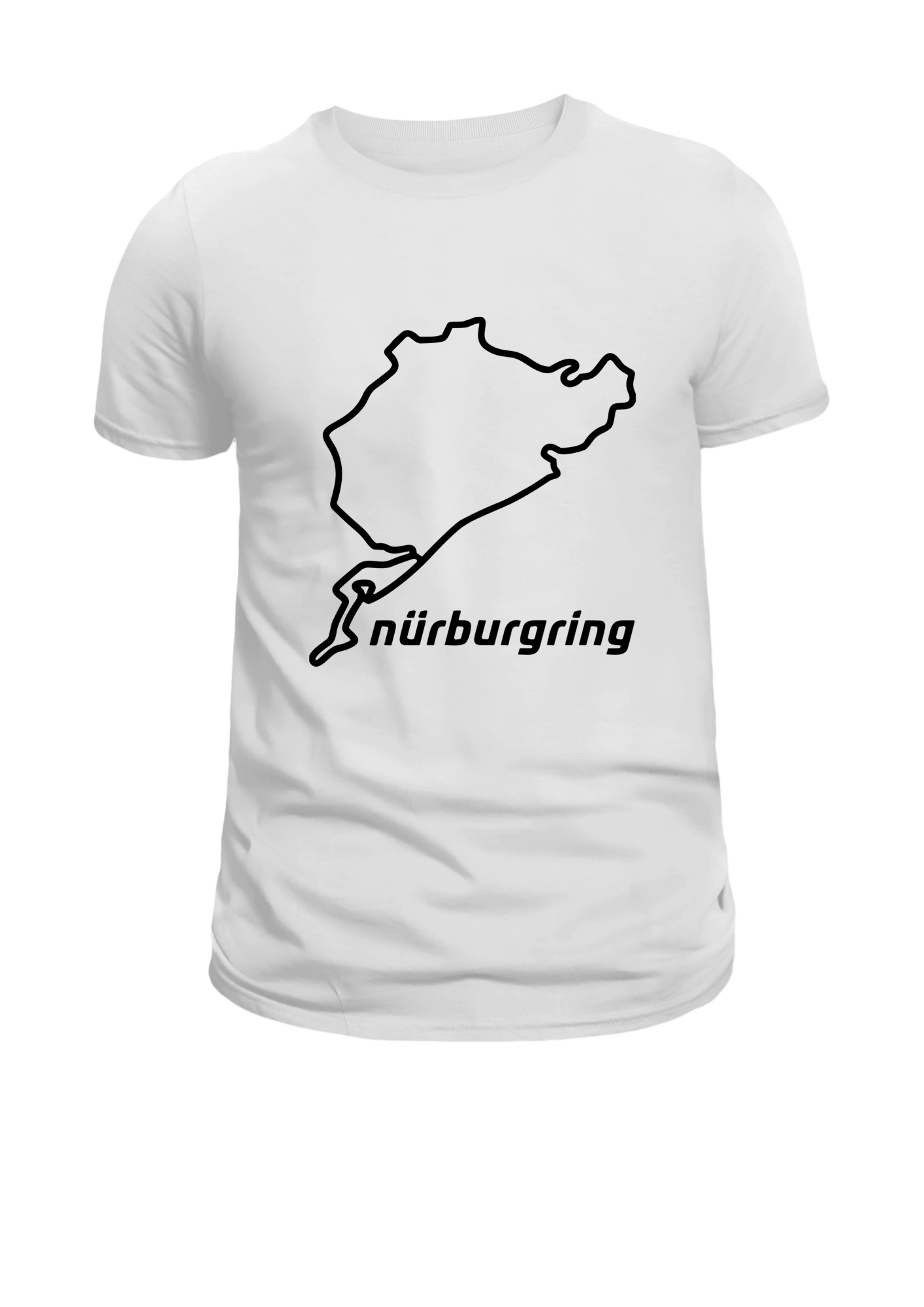 Camiseta Branca PISTA DE NÜRBURGRING