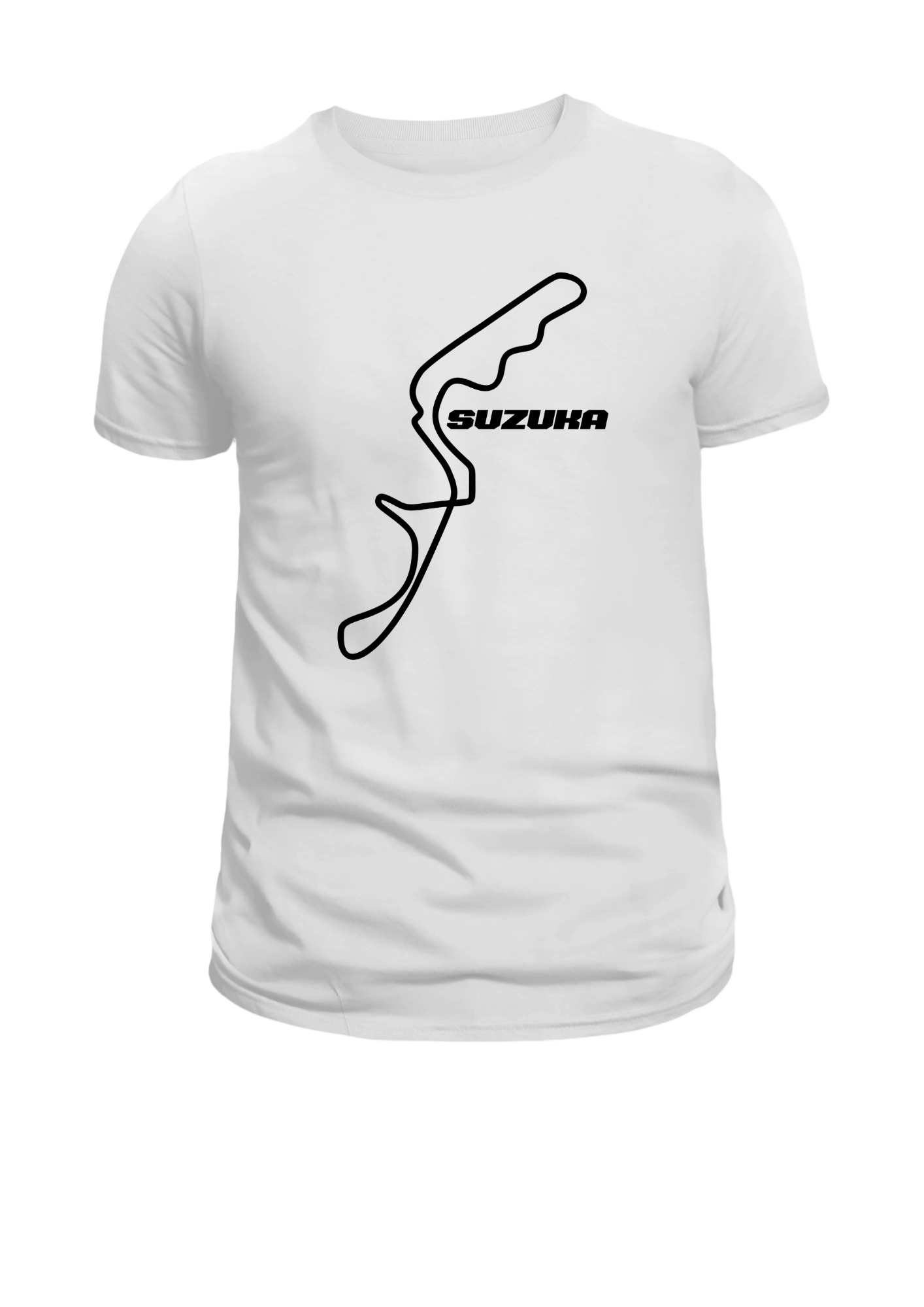 Camiseta Branca PISTA DE SUZUKA