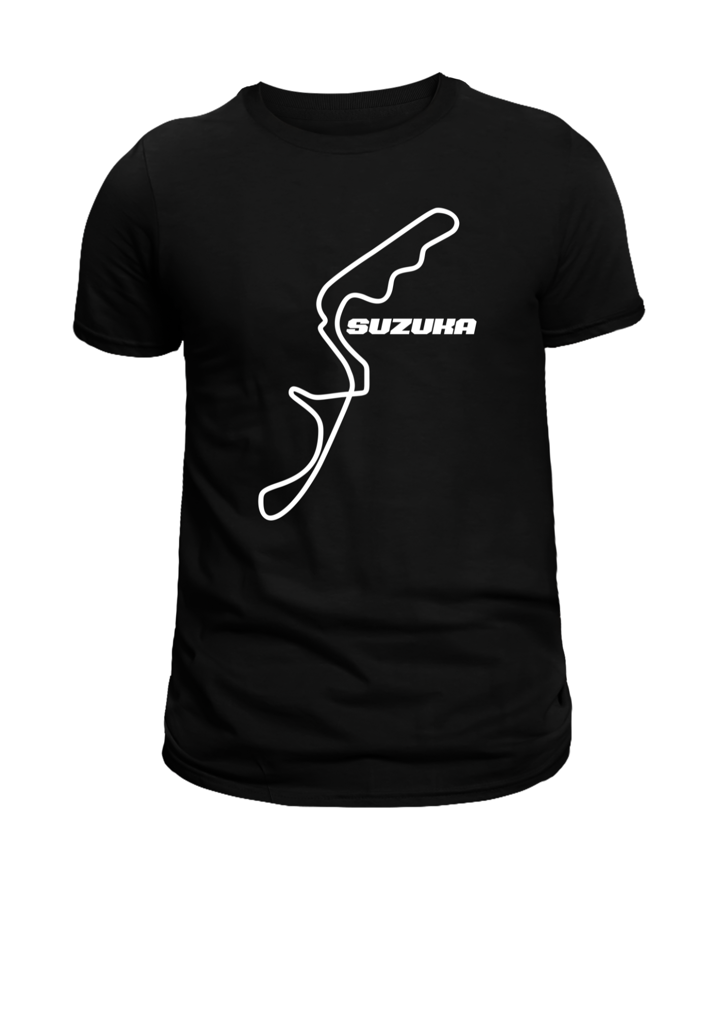 Camiseta Preta PISTA DE SUZUKA